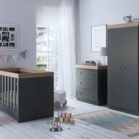 Little Acorns Burlington 3 Piece Nursery Furniture Set