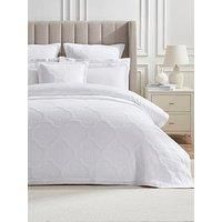 Dusk Cannes Matelasse Range Bedspread - White