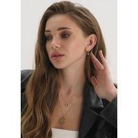 Dainty Circle Karma Necklace