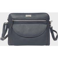 'JEAN' Soft Pebble Grain Real Leather Crossbody Bag