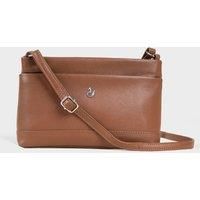 'SANDRA' Soft Nappa Full Grain Real Leather Crossbody Bag