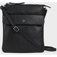 'AMBA' Soft Nappa Full Grain Real Leather Crossbody Bag