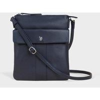 'AMBA' Soft Nappa Full Grain Real Leather Crossbody Bag