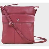 'AMBA' Soft Nappa Full Grain Real Leather Crossbody Bag