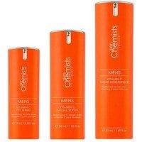 skinChemists professional Men's Vitamin C Trio Anti-Ageing Skincare Kit in Clear