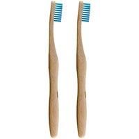 Bamboo Toothbrush Blue Twin Value Savings Pack