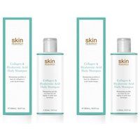Skin Research Collagen & Hyaluronic Acid Daily Shampoo 250ml in White | Size: 500ml