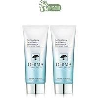 Derma Treatments Women's Purifying Detox Facial Serum 30ml x 2 Duo Set in White