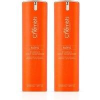 Men's Vitamin C Night Moisturiser 50ml Twin Value Savings Pack