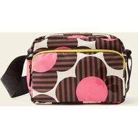 Angle Camera Bag - Striped Flower Azalea
