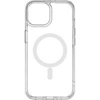 QDOS iPhone 15 Phone Case Apple MagSafe Charging Hybrid Force with Snap Clear