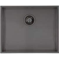Maine Ullswater Gunmetal Kitchen Sink Single Bowl (1) in Pvd Gunmetal Steel