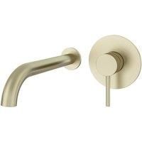 Curve Wall Mounted Basin Tap
