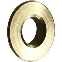 Aquarius Ft Series Basin Overflow Cover In Brushed Brass, Gold