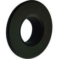 Aquarius Ft Series Basin Overflow Cover In Black, Black