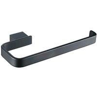 Aquarius Ft Series Towel Ring In Black, Black