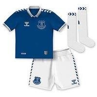 Everton Infant's Football Kit (Size 2-3Y) Hummel Home Baby Kit - New