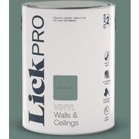 LickPro 5Ltr Green 04 Vinyl Matt Emulsion Paint (358TM)