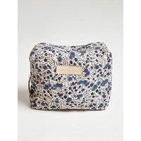 Maya Aster Cosmetic Bag in Blue - One Size