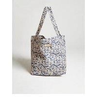 Tara Aster Tote Bag in Blue - One Size