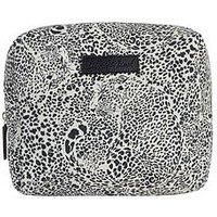 Lily & Lionel Nola Hidden Leopard Print Wash Bag - Cream