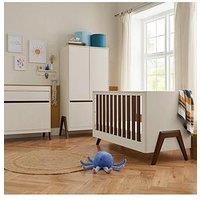 Tutti Bambini Fuori 3 Piece Furniture Room Set - White Sand/Walnut