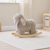 Tutti Bambini Baby Rocking Animal Mimi the Woolly Mammoth - Soft & Fluffy Baby Rocking Toy, Tip-Proof Baby Rocker Chair, Kids Rocking Chair Ride On Toy from 18 to 36 Months (20 kg)