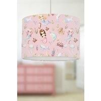 Mermaids and Friends Lampshade Pink