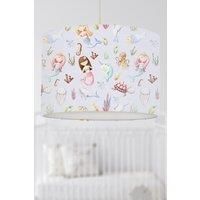 Mermaids and Friends Lampshade Pale Lavender
