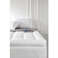 Snuggledown Hotel 10cm Extra Deep Mattress Topper in White | Size: Double