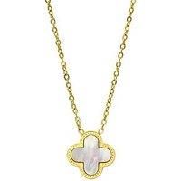 Luck Necklace Gold And Pearl