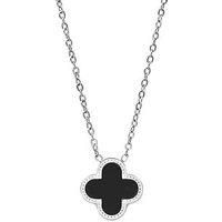 Luck Necklace Silver And Black