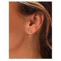 Say It With Winged Initial Earrings