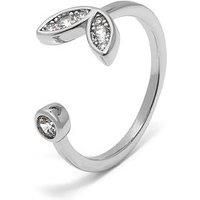 Say It With Diamonds Winged Ring - Silver