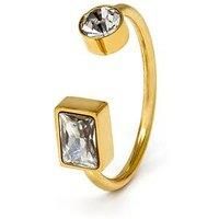 Say It With Diamonds Mixed Shape Ring - Yellow Gold