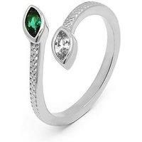 Say It With Snake Ring - Silver