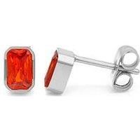 Say It With Birthstone Earrings - Silver
