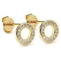 Say It With Circle Of Life Earrings- Yellow Gold