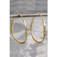 Sterling Silver Curl Hoop Earrings