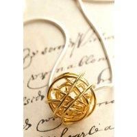 Nest Sterling Silver Knot Necklace