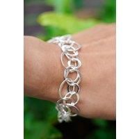 Planet Designer Sterling Silver Bracelet