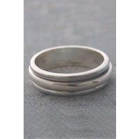Otis Jaxon London Women's Sterling Silver Spinning Ring | Size: K