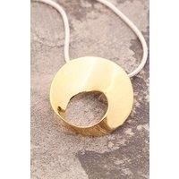 Swirl Sterling Silver Pendant Necklace