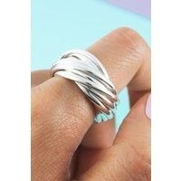 Chunky Russian Sterling Silver Ring