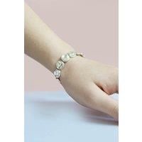 Otis Jaxon London Women's Organic Round Chunky Sterling Silver Bracelet