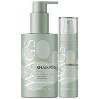 WAGS Puppy & Dog Shampoo, Shea & Honey Dog Grooming Shampoo, with Aloe Vera and Hyaluronic Acid, Eliminates Bad Odour, Suitable for Sensitive Skin, 450ml