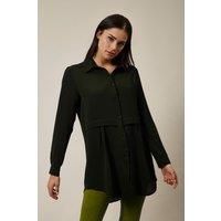 Oversized Long Sleeves Shirt Tunic