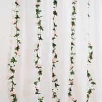 Set of 6 Artificial Mini Rose Garlands