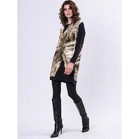 Religion Charm Tunic Dress In Soft Cotton With Floral Placement Print