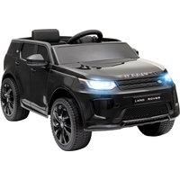 AIYAPLAY Land Rover Discovery Sport Licensed 12V Kids Ride on Car w/ Remote Control, Lights Music Horn, for 3-6 Years Black Aosom UK